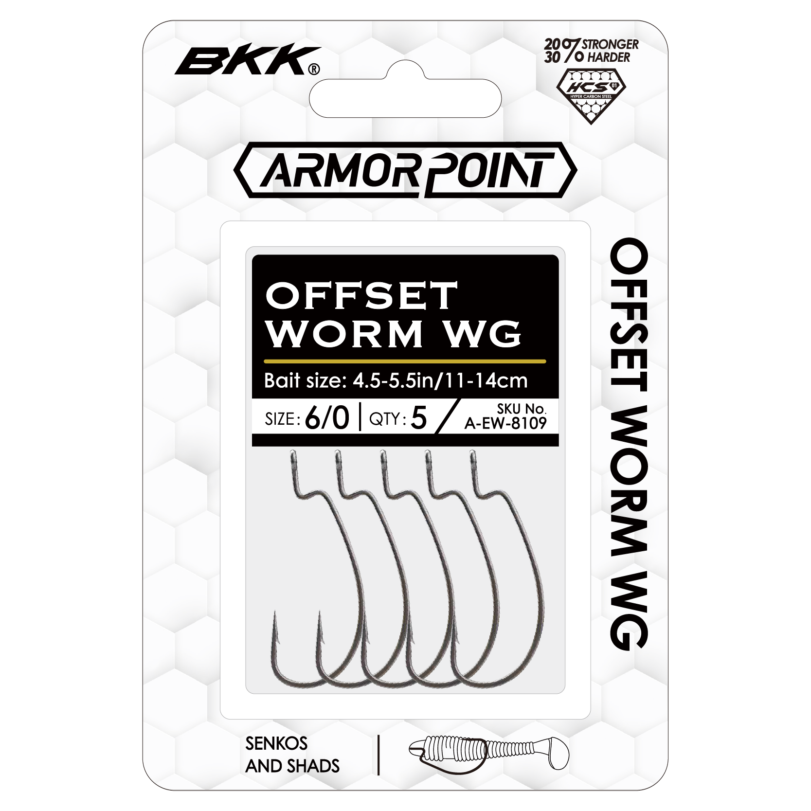 Offset worm WG